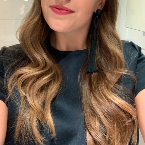 Green Silk Dress - Aritzia Babaton - Picture 5 of 6